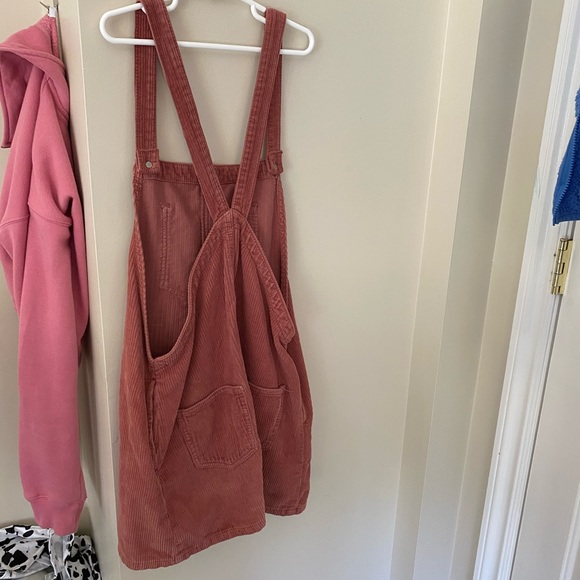 Corduroy overalls dress - Picture 2 of 3